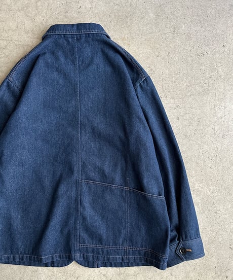 denim coveralls/2color