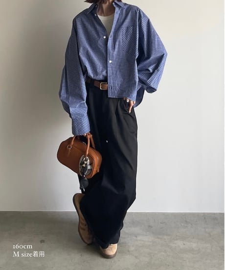 wide chino slacks/3size/3color