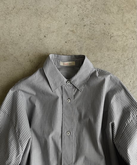 【FINE】center twist gather shirt OP