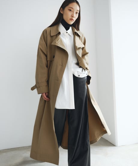 【FINE】typewriter dress over shirts/2color