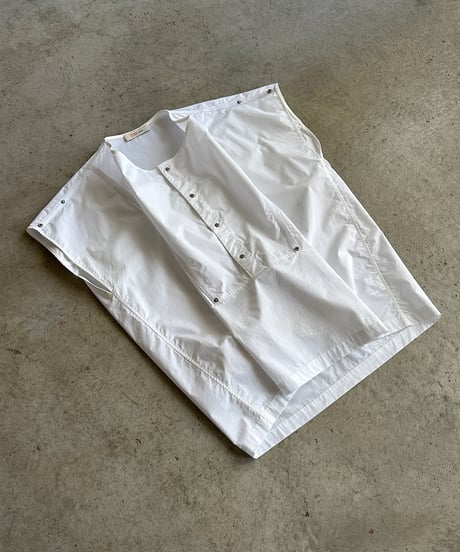 【FINE】square flap blouse