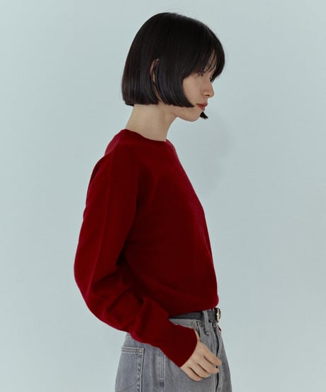 wool basic knit/3color