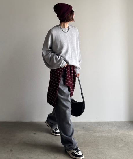 吊り裏毛 sweat pullover（set up対応）/4color