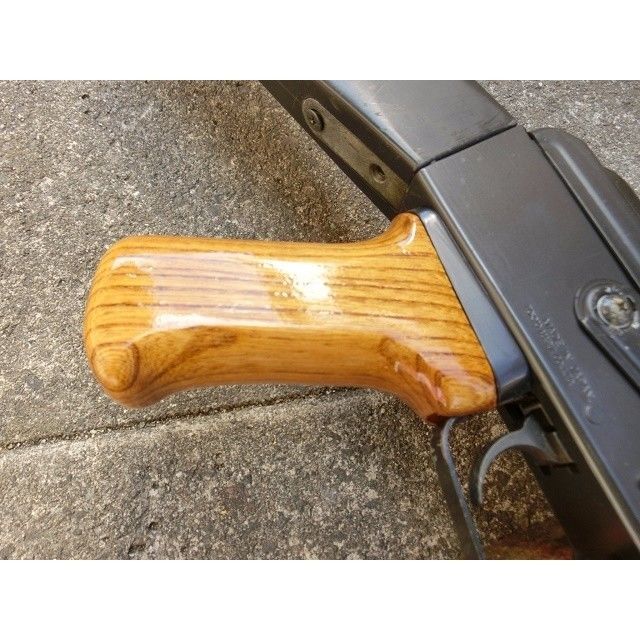 ロシア実物　AKM用ウッドピストルグリップ fit=scale-down,w=1200