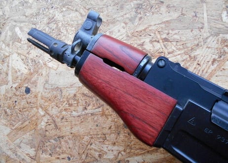 受注　AK47βスペツナズ・AK47HC用47タイプウッドハンドガード製作