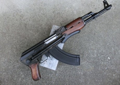 受注　マルイ次世代AK47・AKS47用　ウッドハンドガード製作