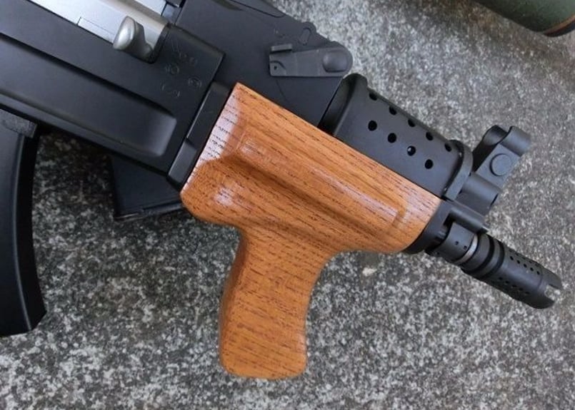 受注 AK47βスペツナズ・AK47HC用AIMSタイプウッドハンドガード製作