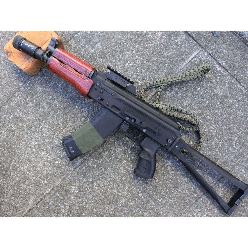受注 KSC GBB AKS74U用ノーマルウッドハンドガード製作 | aohate cust