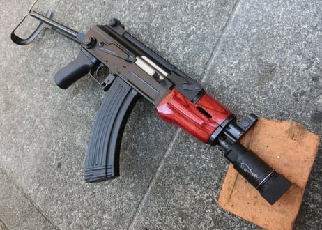 受注　AK47βスペツナズ・AK47HC用ノーマルウッドハンドガード製作