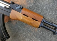 受注　マルイ次世代AK47用AKMタイプウッドハンドガード製作