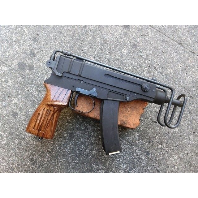 受注 KSC vz61 スコーピオン用ウッドグリップ製作 | aohate custom we