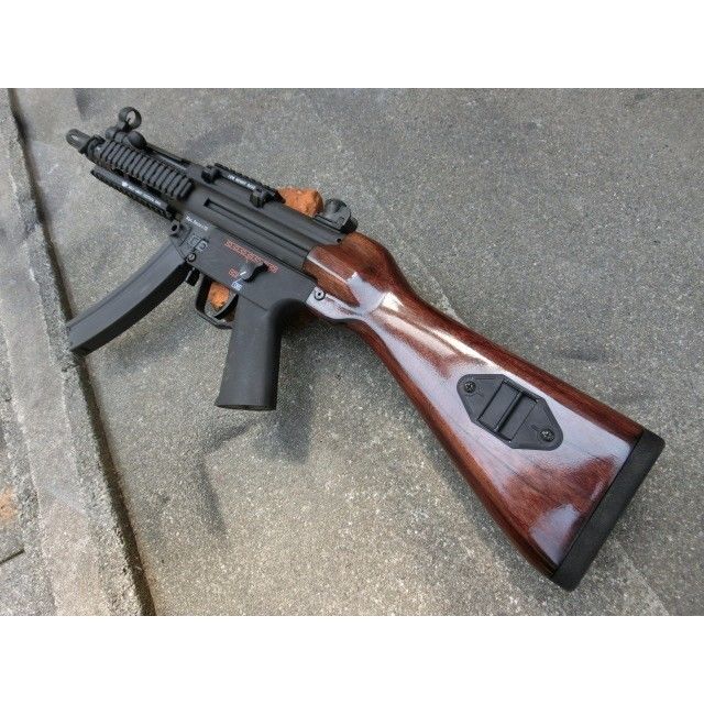 ナカヤ MP5クルツA4用木製ストック・マルイ/マルゼン対応（ブナ） ナカヤ MP5クルツA4用木製ストック・マルイ/マルゼン対応（ブナ