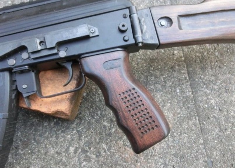 受注 次世代AKS74シリーズ用 Zタクティカルウッドグリップ製作