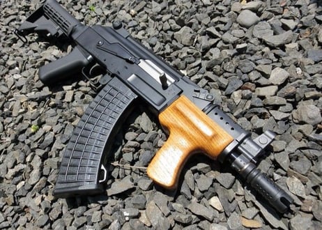 受注　AK47βスペツナズ・AK47HC用AIMSタイプウッドハンドガード製作