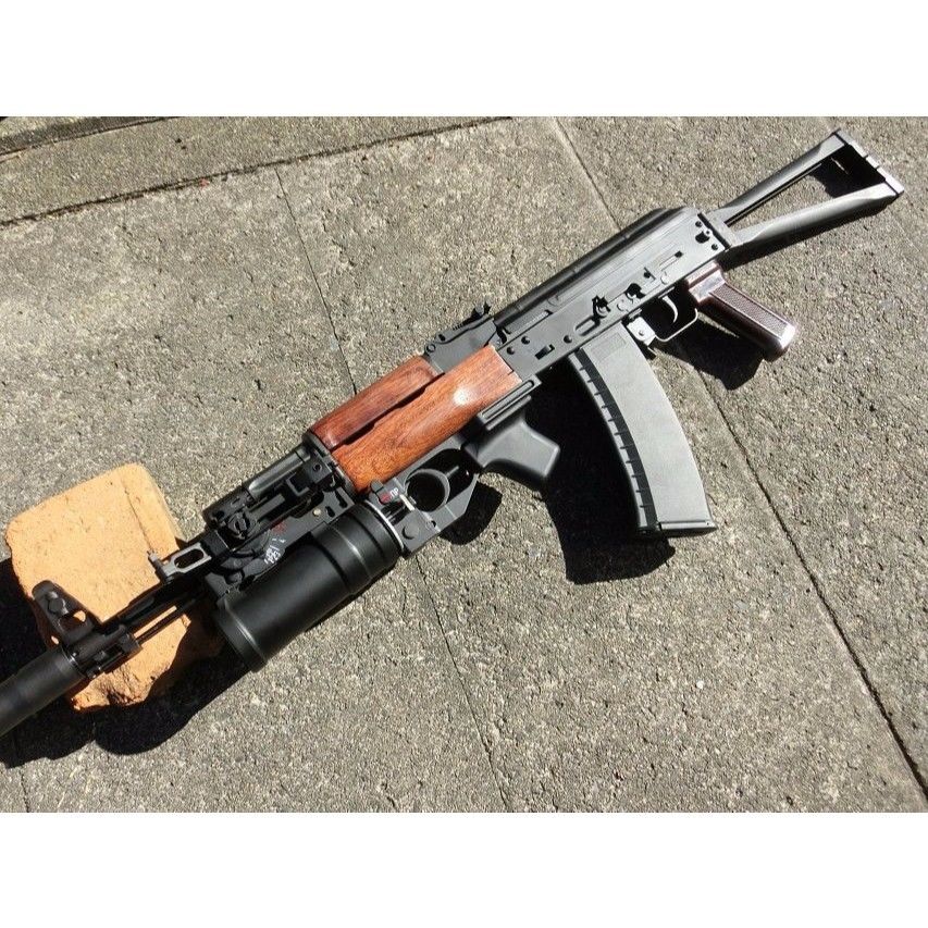 受注 KSC GBB AK74M用 ウッドハンドガード製作 | aohate custom w