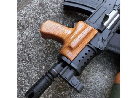 受注　AK47βスペツナズ・AK47HC用AIMSタイプウッドハンドガード製作