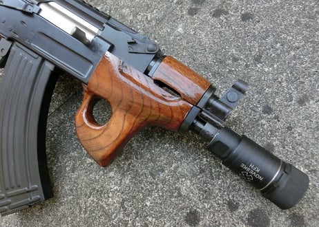 受注　AK47βスペツナズ・AK47HC用サムホールハンドガード製作