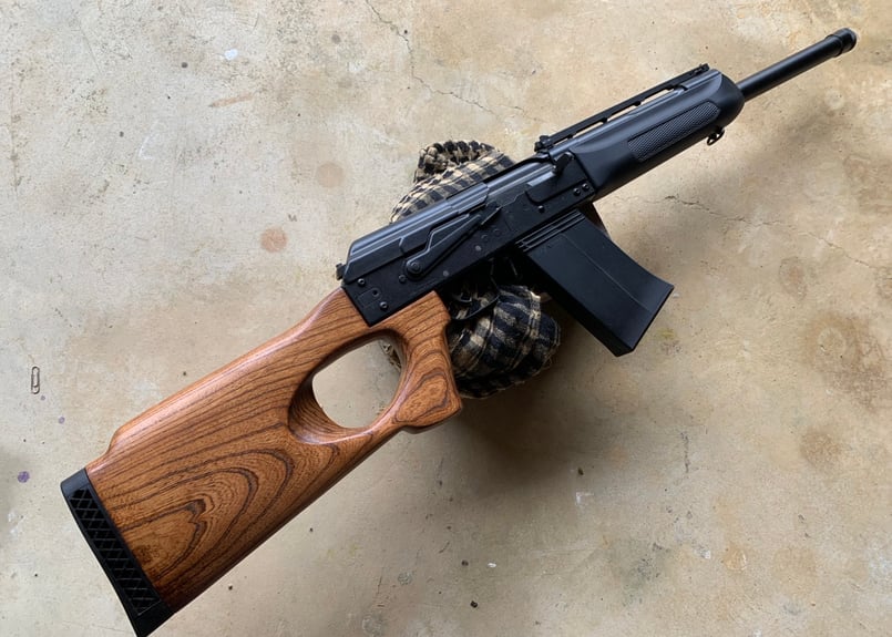 受注 東京マルイSAIGA12K用サムホールストック製作 | aohate custom we