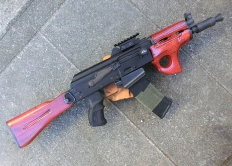 受注　KSC GBB AKS74U用サムホールハンドガード製作