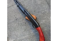 受注マルイ　M3用　ソードオフグリップ製作