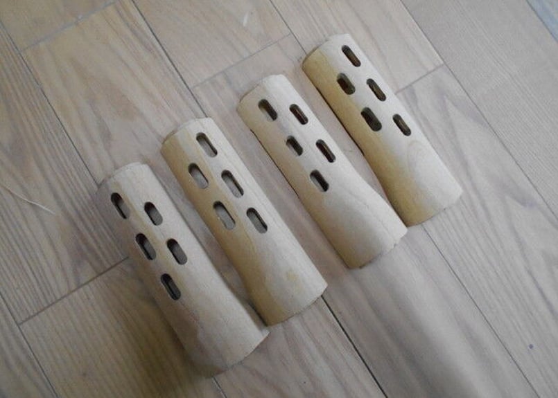 受注 マルイM4MWS用ADARタイプ ショートウッドハンドガード製作