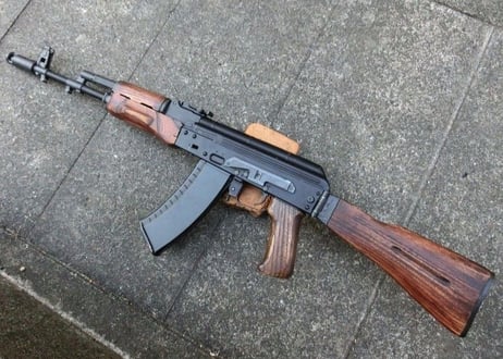 受注　次世代AKS74シリーズ用ウッドストック製作