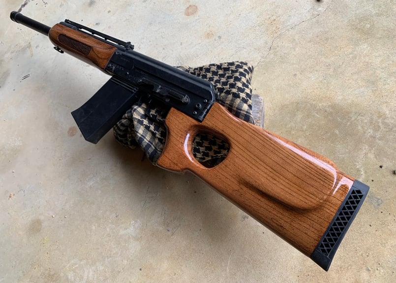 受注 東京マルイSAIGA12K用サムホールストック製作 | aohate custom we