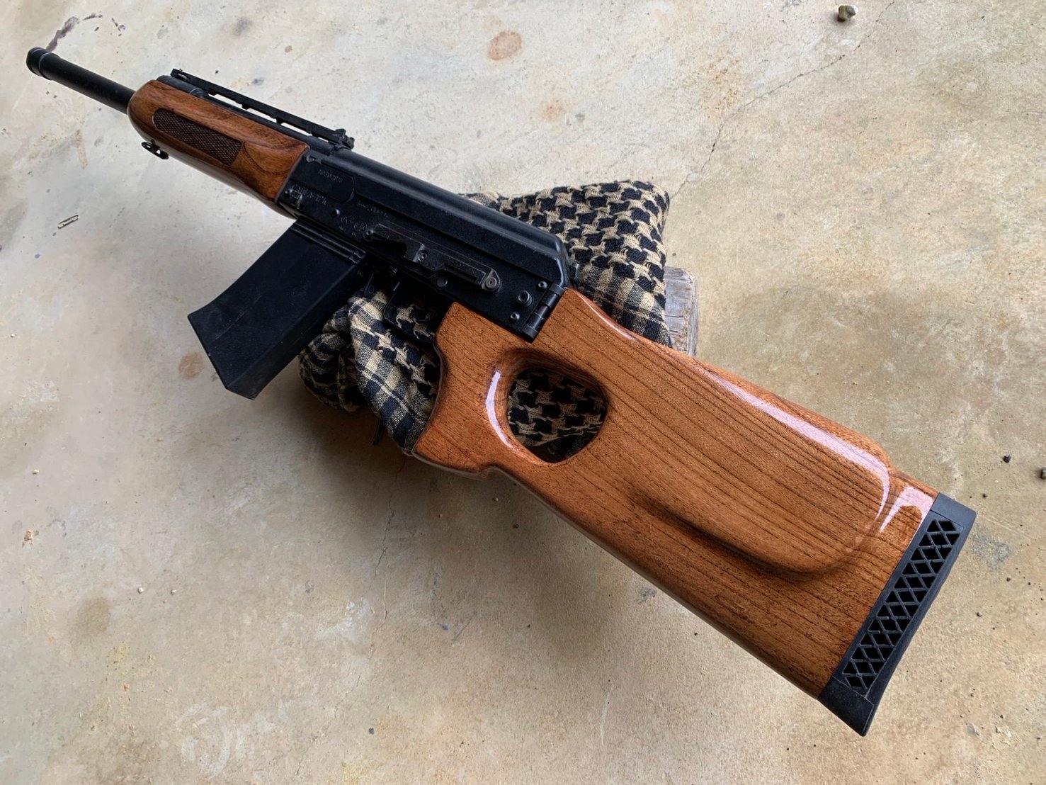 受注 東京マルイSAIGA12K用サムホールストック製作 | aohate custom we