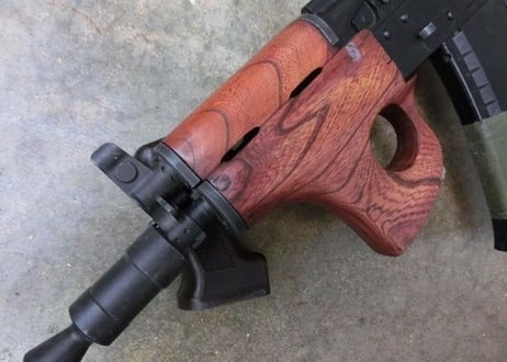 受注　次世代AKS74U用サムホールハンドガード製作
