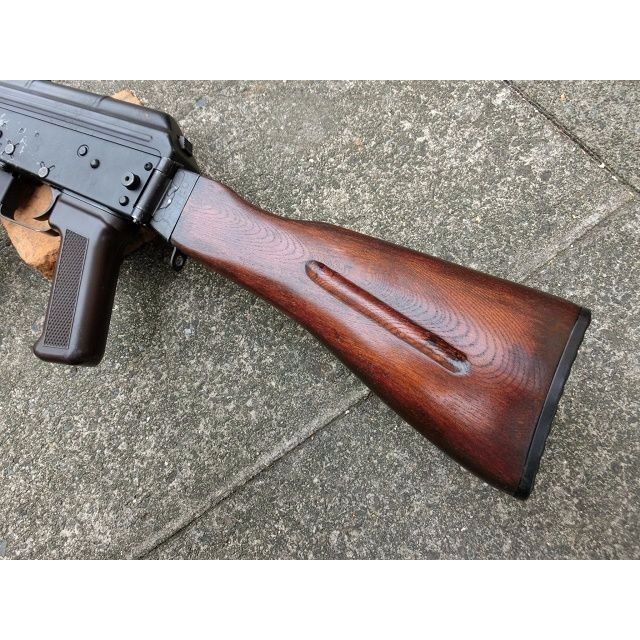 AK用木製パーツ等 受注 次世代AKS74シリーズ用ウッドストック製作 | aohate custom