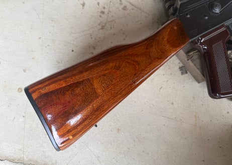 受注　東京マルイ　GBB　AKM用ウッドストック製作　「茶」