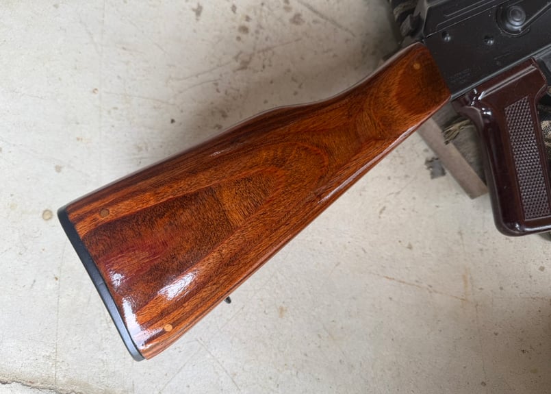 受注 東京マルイ GBB AKM用ウッドストック製作 「茶」 | aohate custom