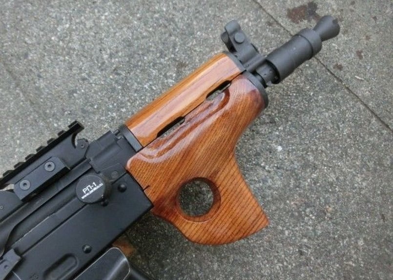 受注 KSC GBB AKS74U用サムホールハンドガード製作 | aohate custom
