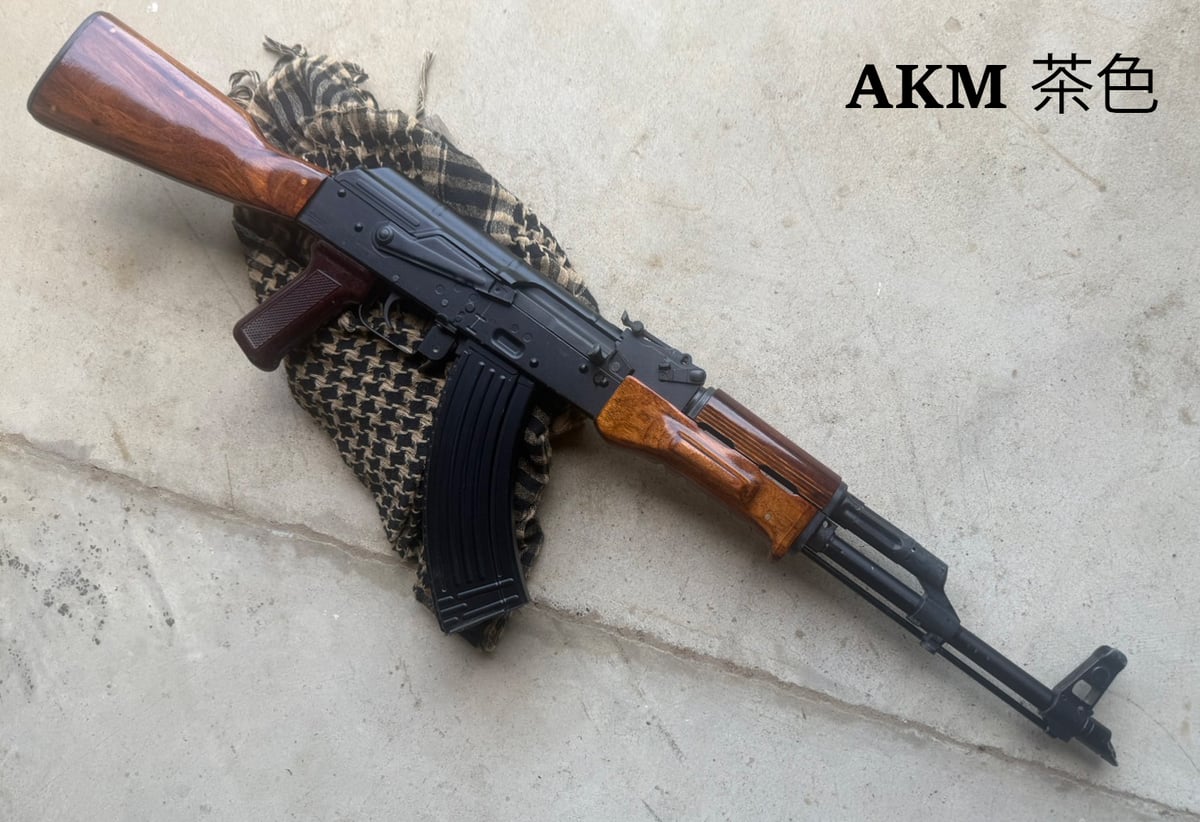 受注 東京マルイ GBB AKM用オリジナルウッドハンドガード