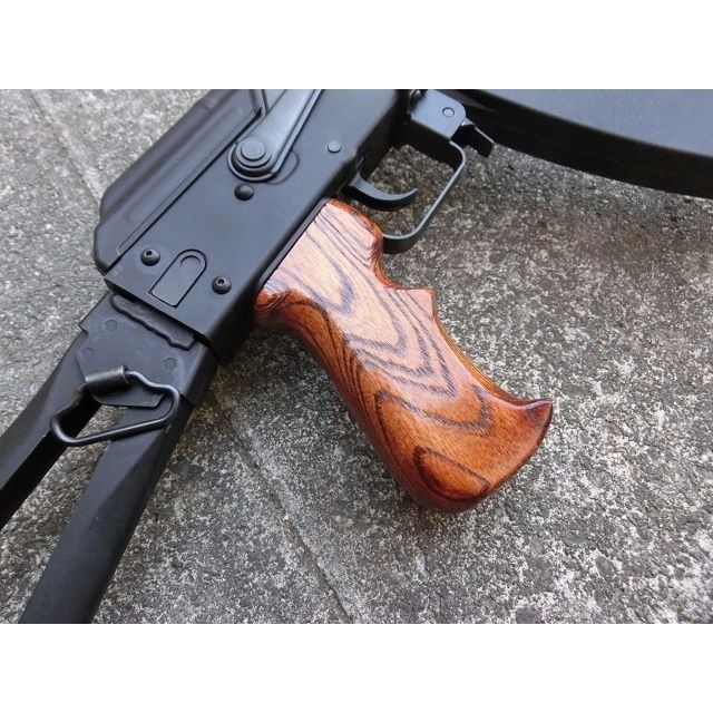 受注 KSC GBB AKシリーズ用タクティカルウッドグリップ製作 | aohate