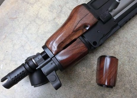 受注　AK47βスペツナズ・AK47HC用クリンコフタイプウッドハンドガード製作
