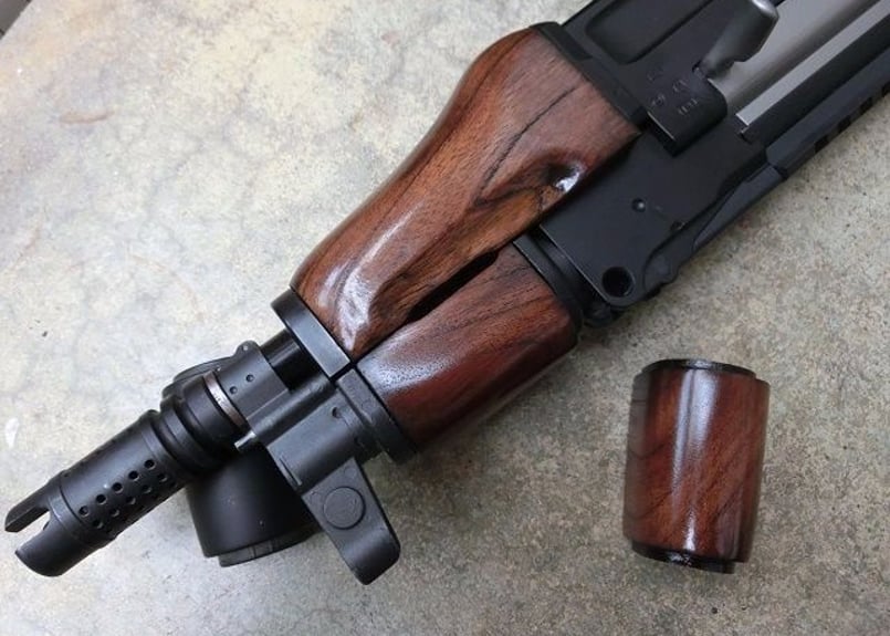 受注 AK47βスペツナズ・AK47HC用クリンコフタイプウッドハンド
