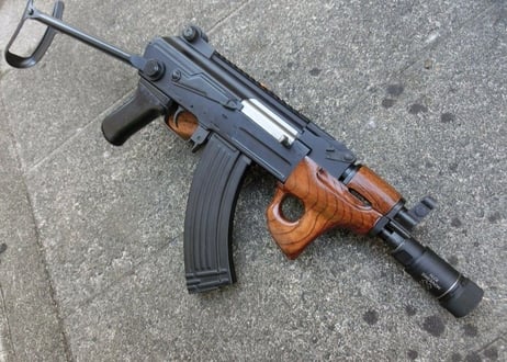 受注　AK47βスペツナズ・AK47HC用サムホールハンドガード製作
