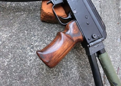 受注　次世代AKS74シリーズ用タクティカルウッドグリップ製作
