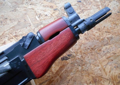 受注　AK47βスペツナズ・AK47HC用47タイプウッドハンドガード製作