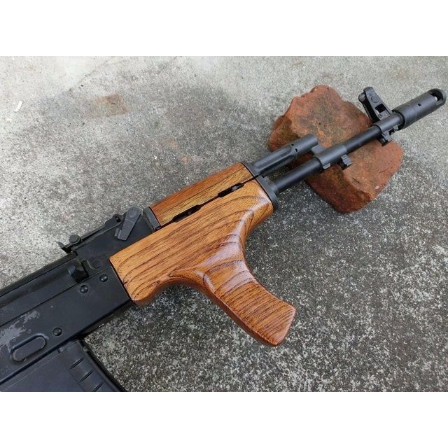 受注 次世代AKS74N用 AIMS-74タイプウッドハンドガード製作 | aohate cu