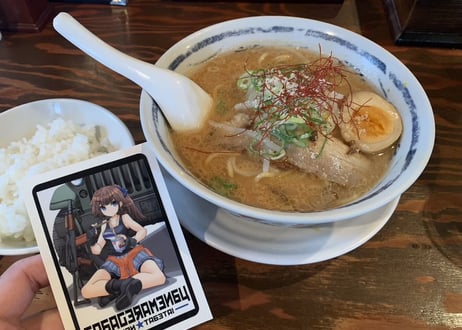 サバゲラーメン部 第三弾 屋外用耐候耐水ステッカー