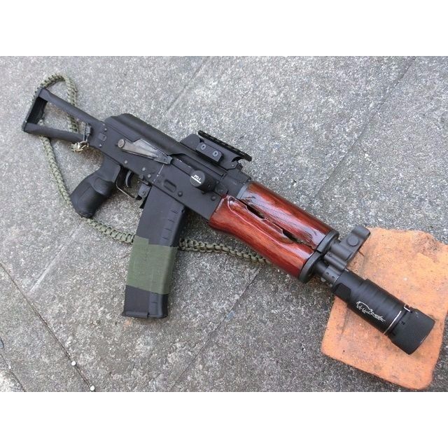 受注 KSC GBB AKS74U用ノーマルウッドハンドガード製作 | aohate cust