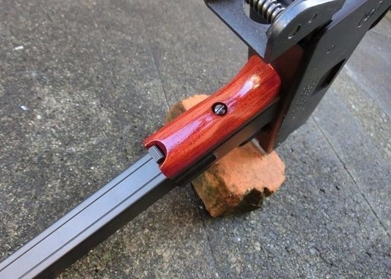 受注 マルイMAC10用 ウッドグリップ製作 | aohate custom webshop