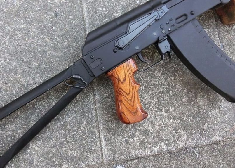 受注 KSC GBB AKシリーズ用タクティカルウッドグリップ製作 | aohate