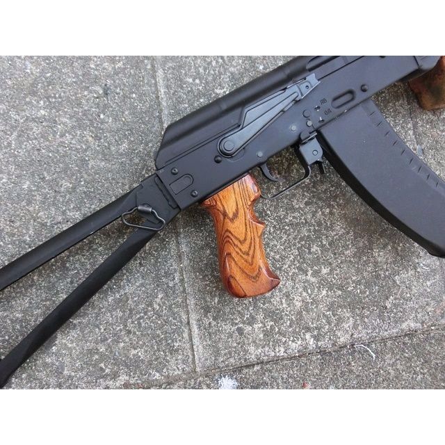 受注 KSC GBB AKシリーズ用タクティカルウッドグリップ製作 | aohate