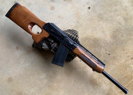 受注 東京マルイSAIGA12K用サムホールストック製作