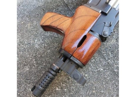 受注　AK47βスペツナズ・AK47HC用AIMSタイプウッドハンドガード製作