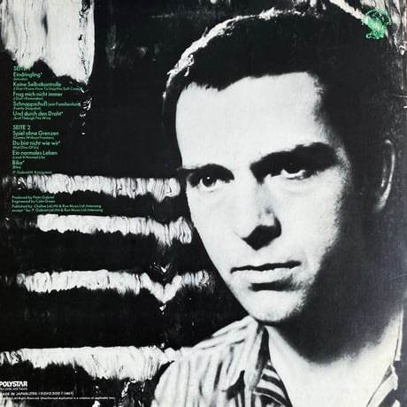 PETER GABRIEL / Ein Deutsches Album