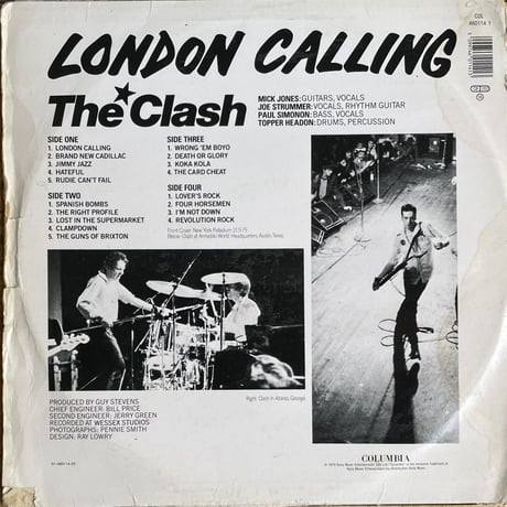 THE CLASH / London Calling
